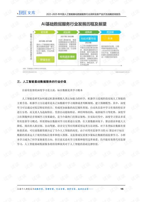 2021-2025年中國(guó)人工智能基礎(chǔ)數(shù)據(jù)服務(wù)行業(yè)調(diào)研及新產(chǎn)品開(kāi)發(fā)戰(zhàn)略咨詢